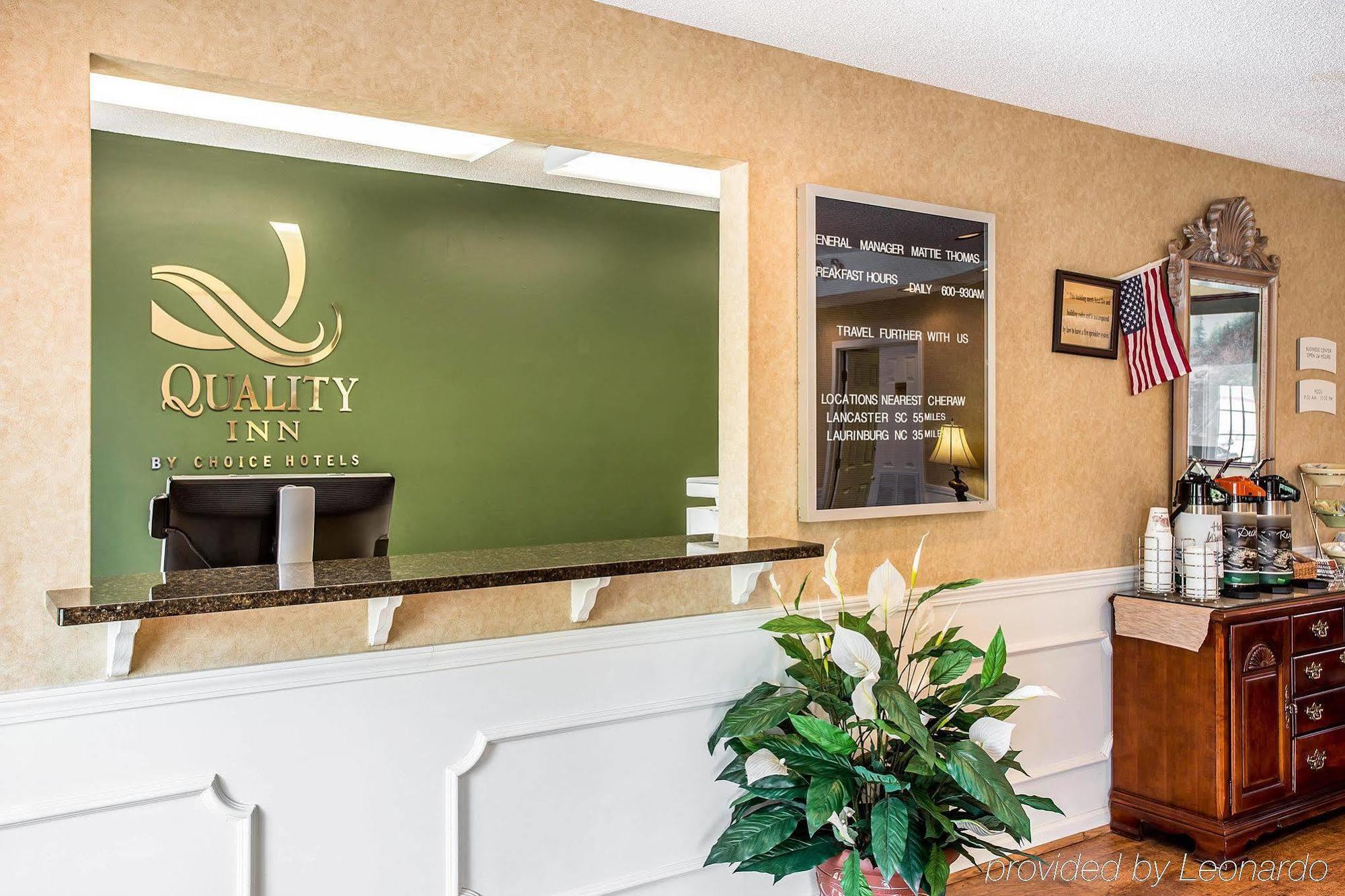 Quality Inn Cheraw Exteriör bild